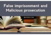 false-imprisonment-malicious-prosecution