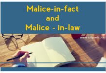malice-in-fact-law