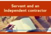 servant-independent-contractor