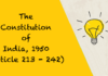 The Constitution of India 1950 Article 213 242