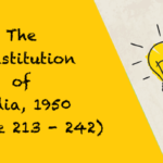 The Constitution of India 1950 Article 213 242