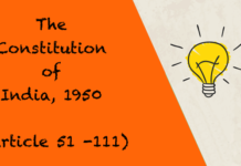 The Constitution of India 1950 Article 51 111