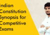 indian constitution synopsis