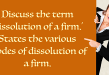 dissolution of firm
