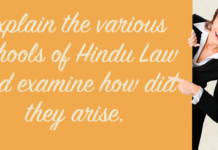 schools of hindu law