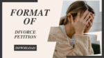 Format of Divorce Petition