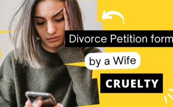 Divorce Petition form by a Wife