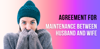 Agreement for Maintenance